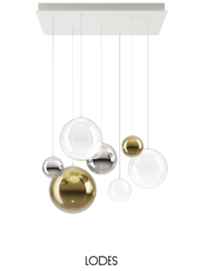 Boules lumineuses sur base longue