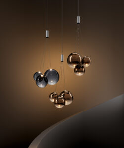 Suspension boules design