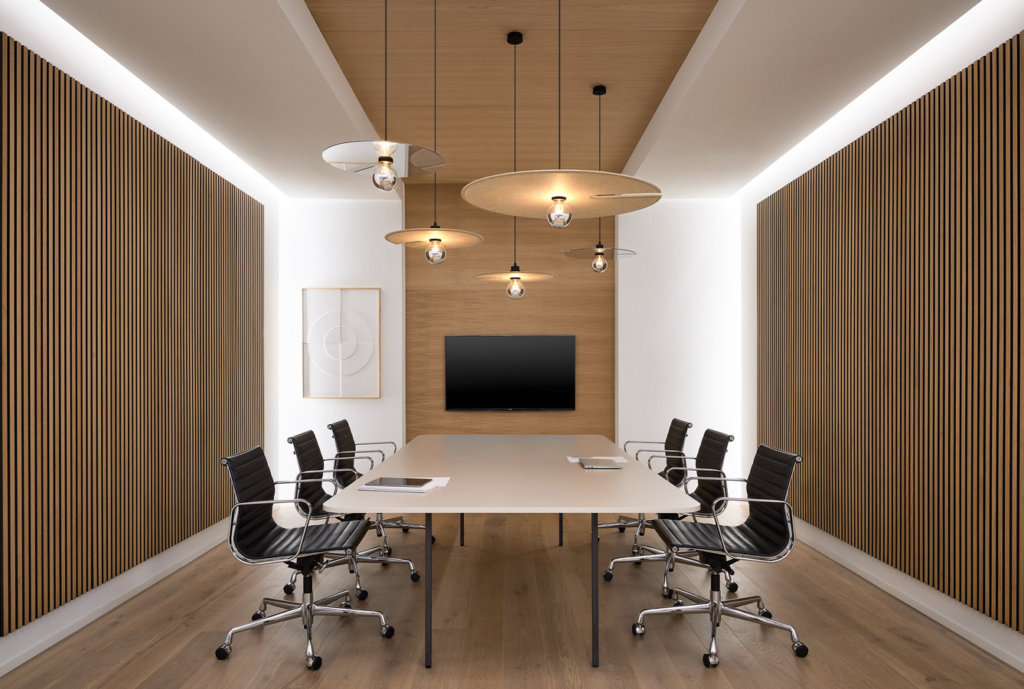 Suspensions acoustiques design