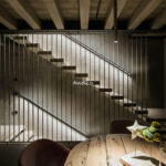 Rampe d'escalier design